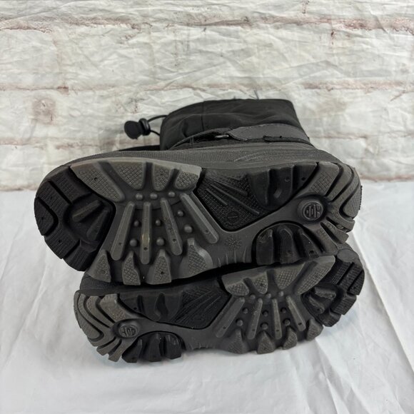 Kamik Boys Youth 1 Black Rocket Insulated Waterproof Winter Snow Boots - Picture 8 of 9